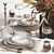 Modern Tableware Set20 3D Models 3D model small image 3