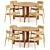 Collector Dining Set: Fondes Chair & Table 3D model small image 2