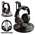 Advanced Millimeter Headphones exact replica 3D model small image 6