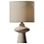 Elegant Ceramic Jesper Table Lamp 3D model small image 1