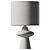 Elegant Ceramic Jesper Table Lamp 3D model small image 2