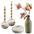 Ceramic Eye Decor Set 3D model small image 3