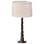 Riverbank Table Lamp Eichholtz 3D model small image 2