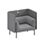 Haworth Cabana Lounge S9L2-L 3D model small image 4