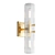 Sunshine Fluted Glass Wall Sconce 3D model small image 1