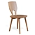 VNA Alpine-inspired Timber Dining Chair 3D model small image 2