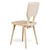 VNA Alpine-inspired Timber Dining Chair 3D model small image 4