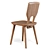 VNA Alpine-inspired Timber Dining Chair 3D model small image 5