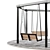  Pergola Set with Swings 3D model small image 4