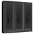 Neo-Classical Modular Cabinet 14 3D model small image 3