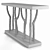 Catalina Branch Console Table, V-Ray/Fbx/OBJ 3D model small image 5