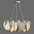 Tropical Glam Crystal Chandelier 3D model small image 1