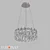 Stunning Crystal LED Pendant Chandelier 3D model small image 1