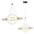 Contemporary Pendant Light COSMIC B 3D model small image 1