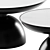 Nofon Black & White Coffee Tables 3D model small image 7