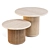 Tribu Otto Coffee Side Tables 3D model small image 1