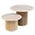 Tribu Otto Coffee Side Tables 3D model small image 4