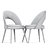 Elegant Dining Chair Set 3Dsmax 3D model small image 3