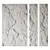 Seamless Rock Slab Wall Art 3D model small image 2