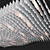 Textile Wave Ceiling Panel 3D model small image 6