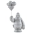 Gorilla Decorative Statue with Turbosmooth 3D model small image 6