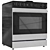 Samsung Smart Gas Range: Air Fry, Sous Vide 3D model small image 6