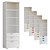 Milna Children's Shelving Set 3D model small image 6