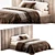 Panoramic Headboard Bed "Desire 3D model small image 1