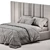 Panoramic Headboard Bed "Desire 3D model small image 3