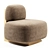 Modern Elegance with Yoshida Armchair 3D model small image 2