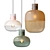 Sandblasted BROKIS Pendant Lamp 3D model small image 1