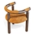 Carpanese Home Panda: Italian Designed Dining Chair 3D model small image 5