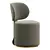 Modern Tamburound Design Chair 3D model small image 1