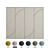 Felt Wall Panel 6 Colors 3D model small image 9