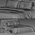  RH Modena Bed 3D Model 3D model small image 4