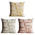 Mirage Pillow Set: Vibrant & Stylish 3D model small image 4