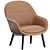 Muuto Fiber Wood Lounge Armchair 3D model small image 5