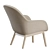 Muuto Fiber Wood Lounge Armchair 3D model small image 7