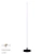 Scandinavian Style LED Floor Lamp 3D model small image 1