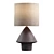 Sleek Modern Tori Table Lamp 3D model small image 1