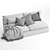 Elegant ARIA 2 Sofa in Corona 7, 176286 Poly Count 3D model small image 7