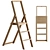 Versatile Step Ladder in Three Color Options 3D model small image 1