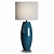 Elegant Louvre Home Malta Table Lamp 3D model small image 2