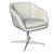 Wayne Enterprises Leather Swivel Chair 3D model small image 6