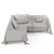 Boho Style Sofa Set 2417 3D model small image 7