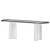 Paden Oval Dining Table Black 3D model small image 2