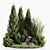 High-Quality Bush Set for Rendering 3D model small image 1