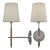 Bryant Rustic Metal Sconce 3D model small image 3