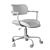 Youthful Office Chair with Wheels 3D model small image 4