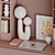 Modern Child Room Decor Set 3D model small image 5